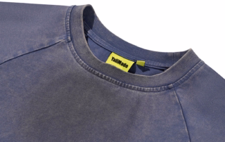 T-shirts délavés à l'acide sur mesure en gros T-shirts oversize 100 % coton délavés à l'acide