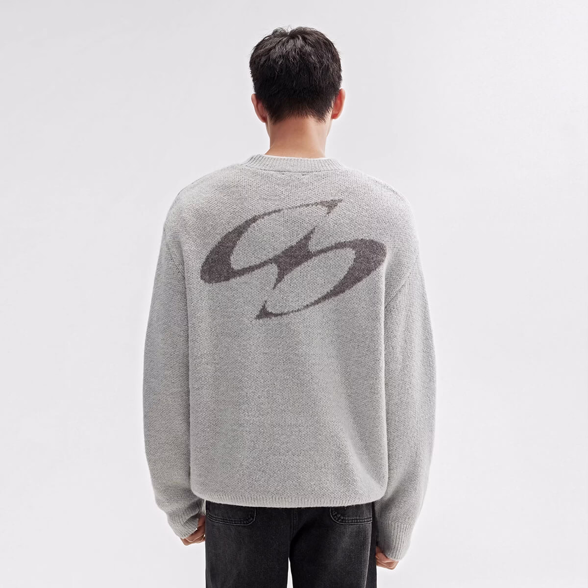 Пользовательские логотип Oem Odm письмо печати экипаж шеи свитер для мужчин