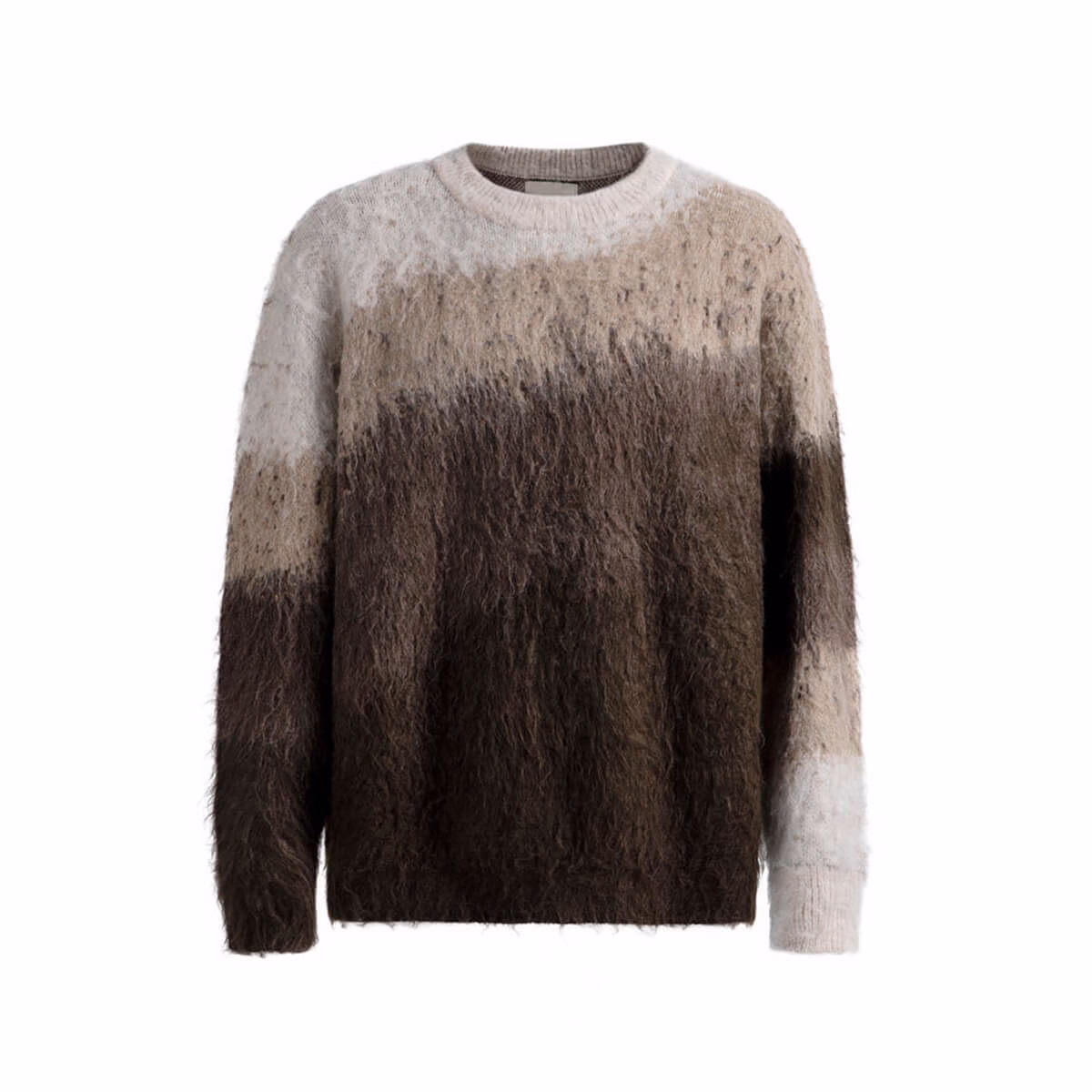 Оптовая настраиваемые Градиент crewneck свитер для мужчин