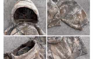 YALI-Clothing Custom Zip Up Hoodies 100% Algodón Camuflaje Árbol Real para Hombre al por mayor