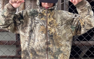 YALI-Clothing Custom Zip Up Hoodies 100% Algodón Camuflaje Árbol Real para Hombre al por mayor