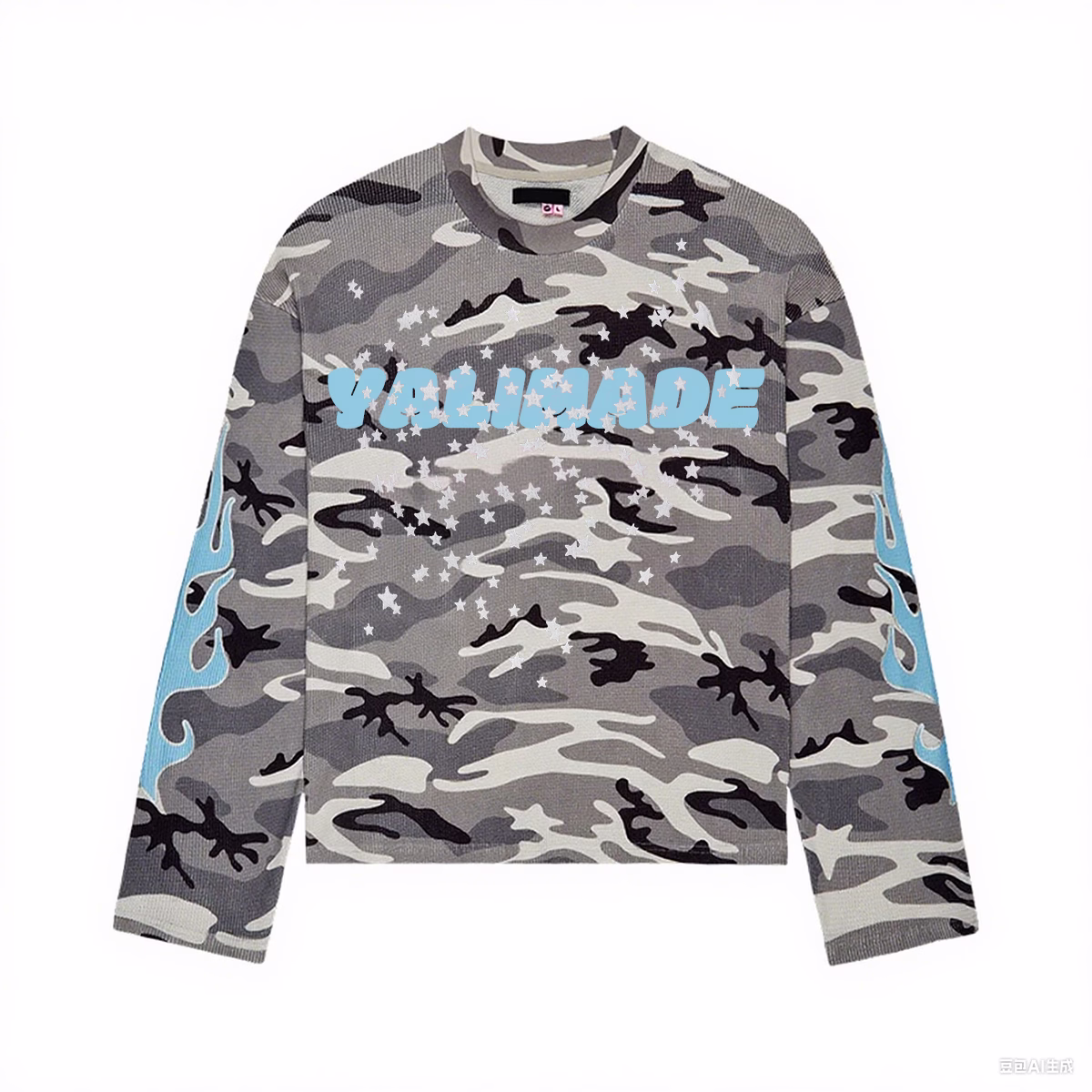 Impression personnalisée Logo T-Shirts lourds Streetwear col rond 100% Cotton Tees Long Sleeve Shirt For Men