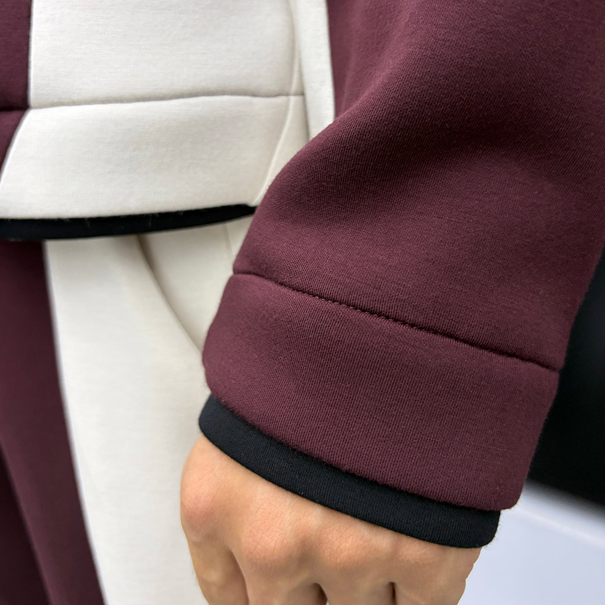 OEM Leichter Scuba Tech Trainingsanzug Set Zip-Up Warme Sportbekleidung