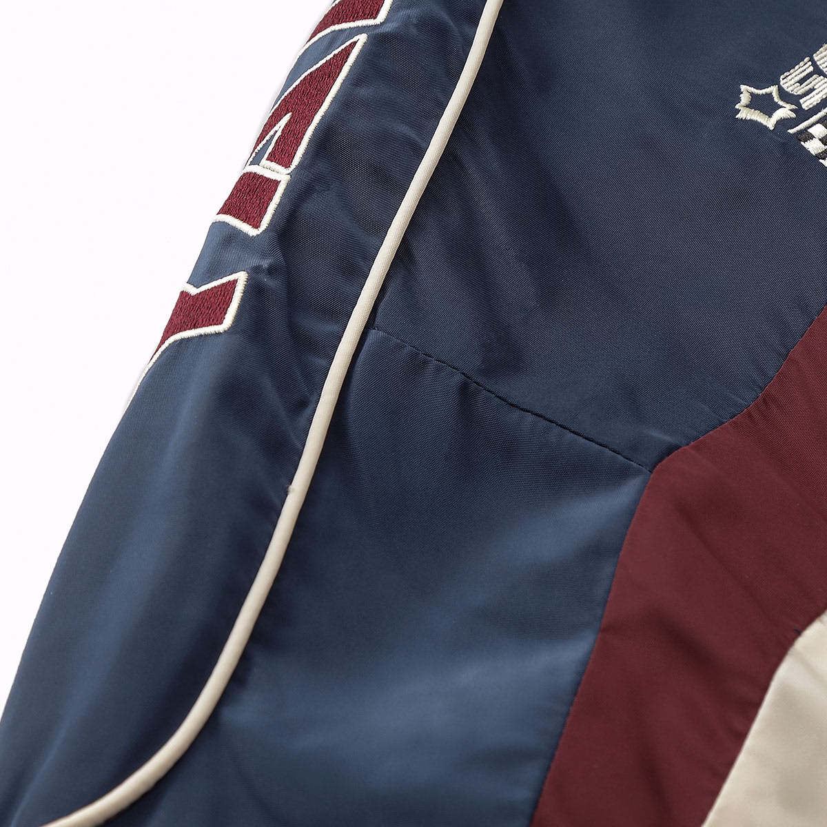 OEM Custom Embroidered Print Baggy Racing Waterproof Jacket With Hood (Veste de course imperméable avec capuche)