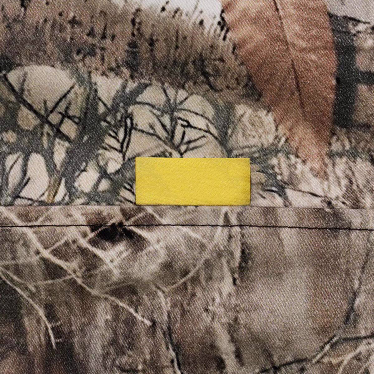 Yali Clothing OEM Custom Jackets Zipped Printed Vintage Wooded Real Tree Camo Camouflage