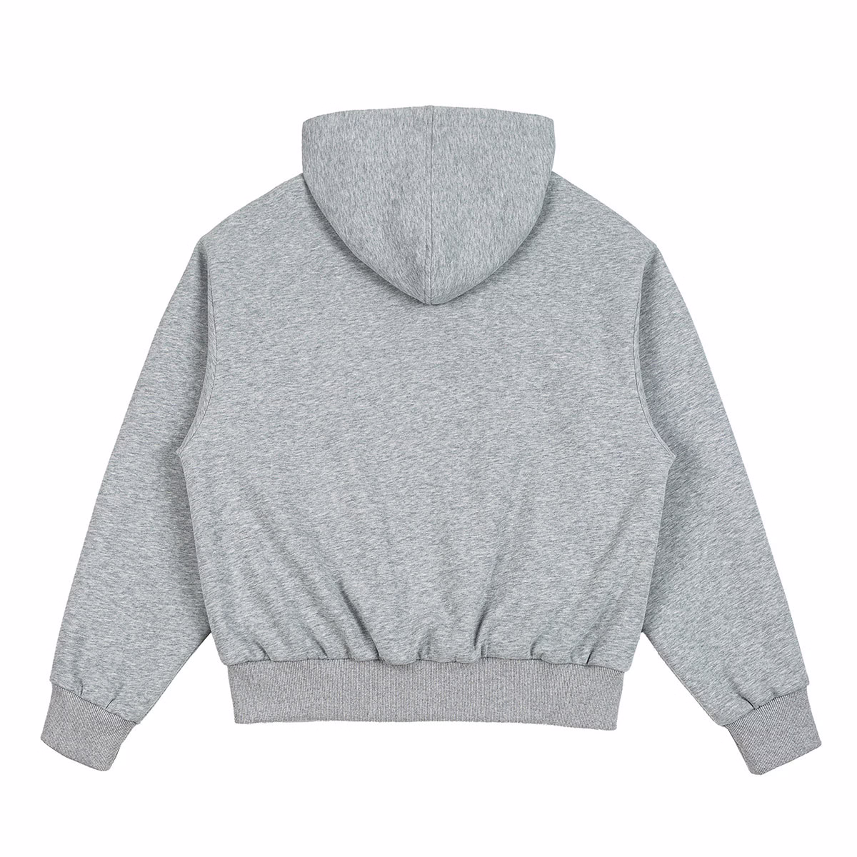 Yali-Clothing Maßgeschneiderter Reißverschluss, überschnittene Schultern, doppellagiger, wendbarer Hoodie mit Karomuster