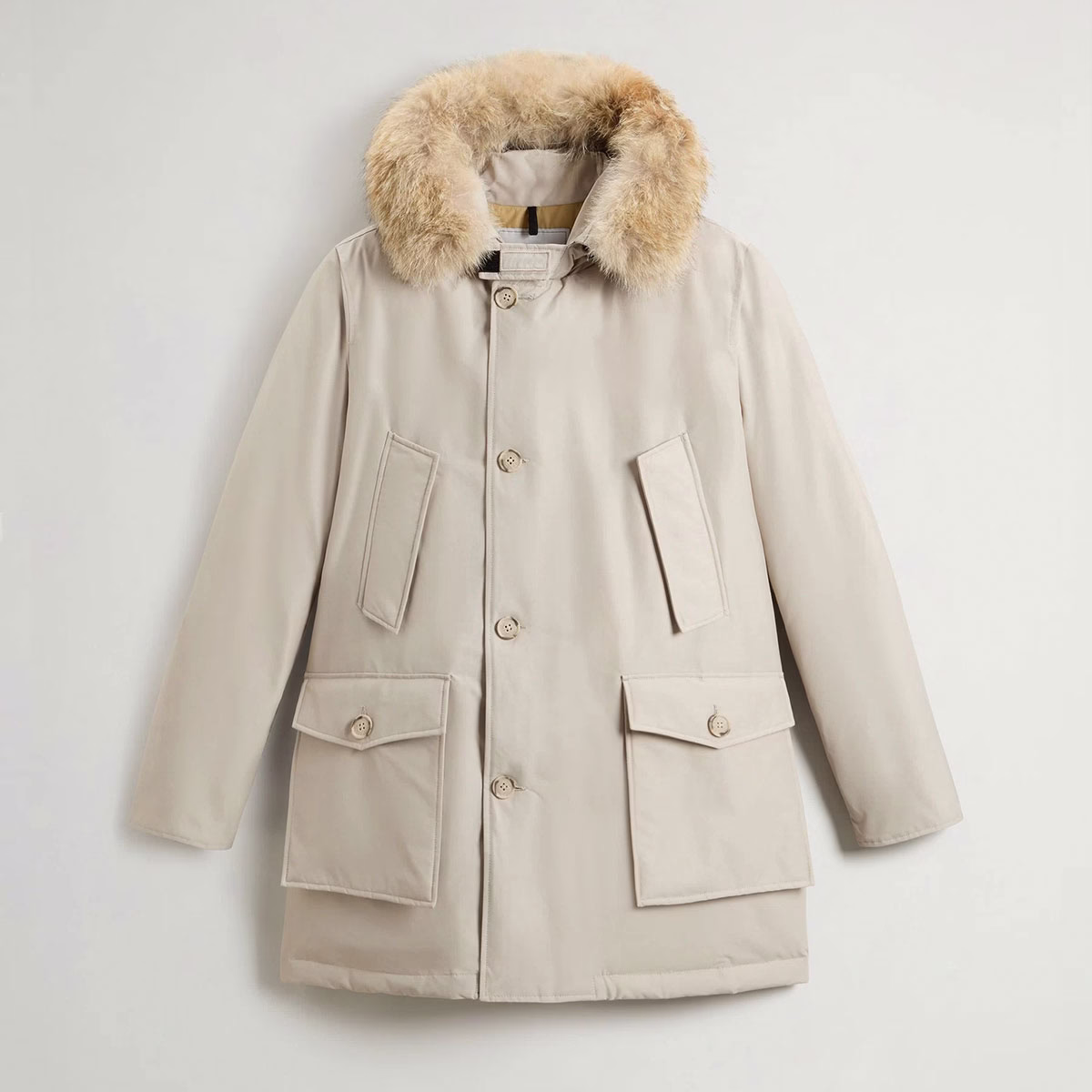 Yali-Clothing OEM Зимняя куртка-парка со съемным меховым воротником Высококачественное ветрозащитное пальто Куртка с капюшоном