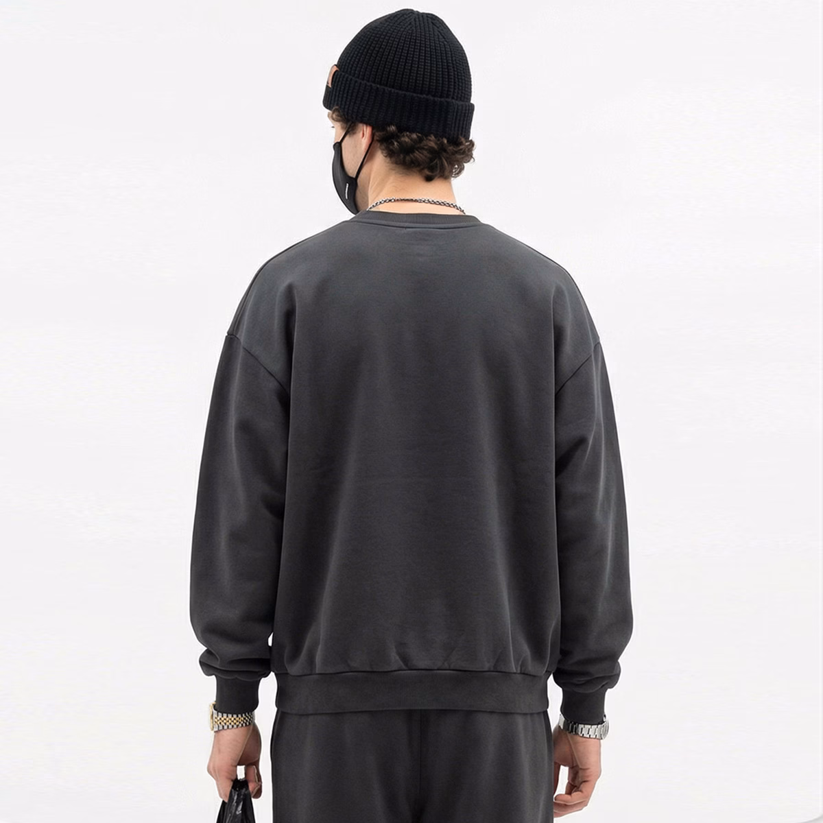 Aangepaste 360G Crewneck Frans Teery Sweatshirt Boxy fit Zwaargewicht Sport Sweatshirt-13 Custom 360G Crewneck French Teery Sweatshirt Boxy fit Zwaargewicht Sport Sweatshirt