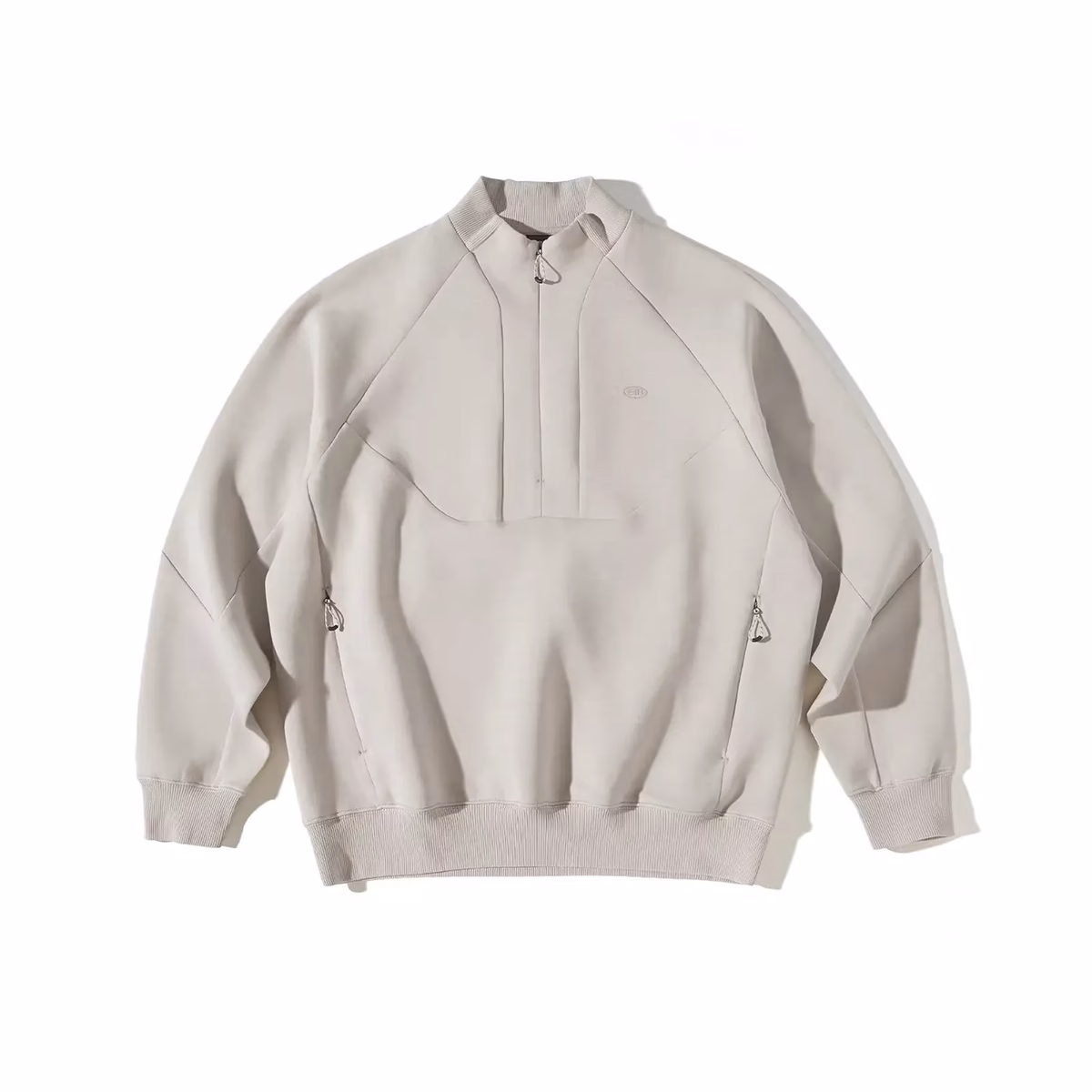 Sweat à capuche en laine polaire Quarter Zip Private Label OEM Manufacturer Hoodie