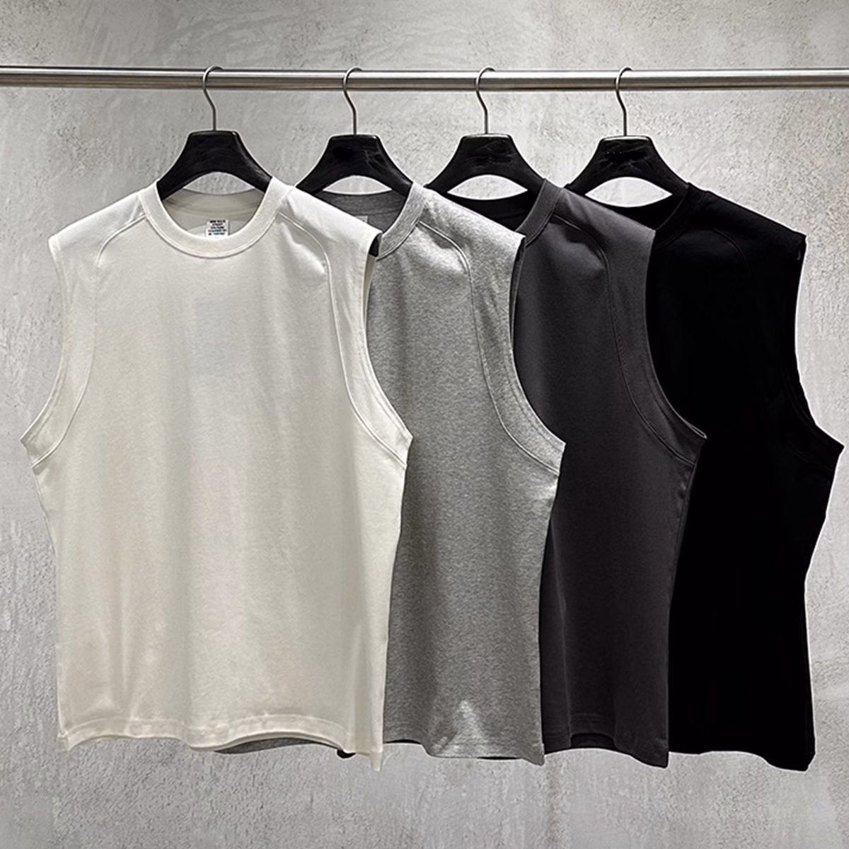 Custom Sleeveless Lyocell Tank Top Manufacturer Cool-Feel Structured Lyocell Vest Wholesale Supplier