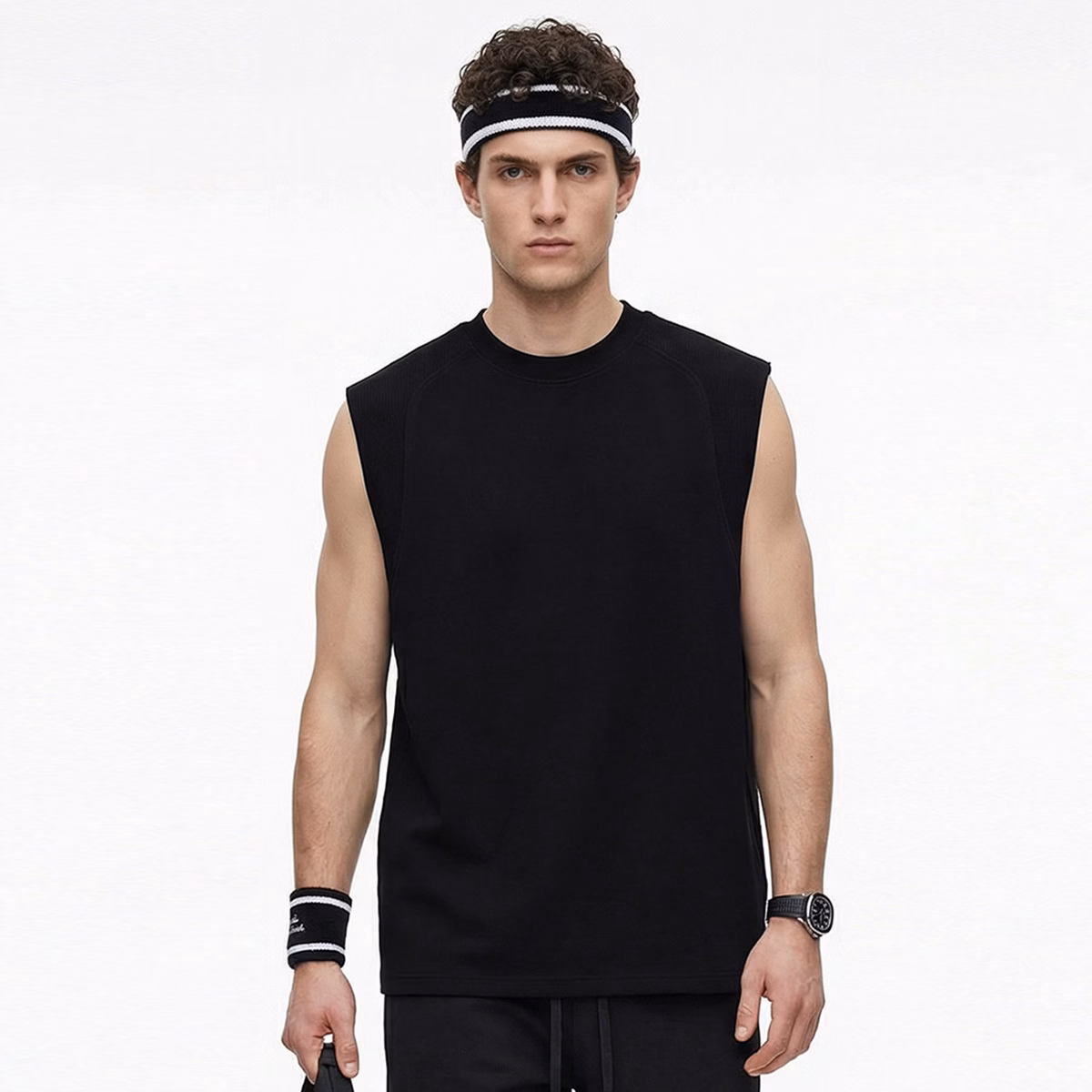 Custom Sleeveless Lyocell Tank Top Manufacturer Cool-Feel Structured Lyocell Vest Wholesale Supplier