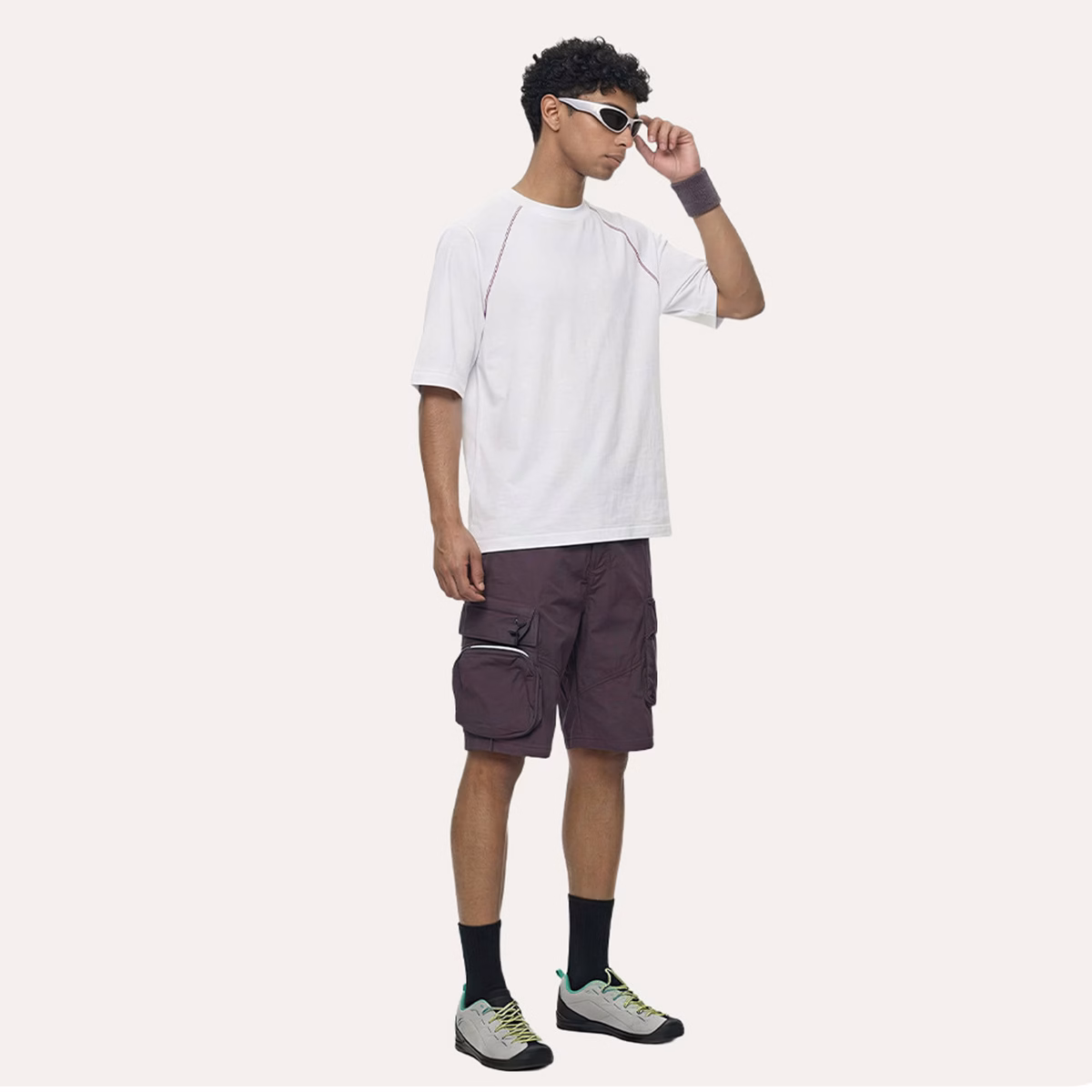 ODM 210GSM Sorona Oversized Contrast Stitching Streetwear T-Shirt Fabrikant-2 ODM 210GSM Sorona Oversized Contrast Stitching Streetwear T-Shirt Fabrikant