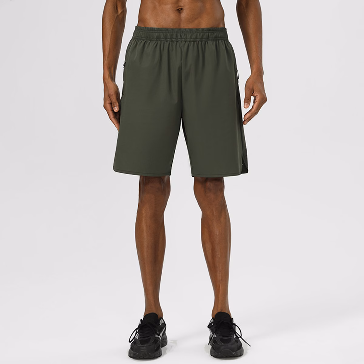 Vente en gros de shorts pour homme à séchage rapide, en nylon et élasthanne, 120 g/m²