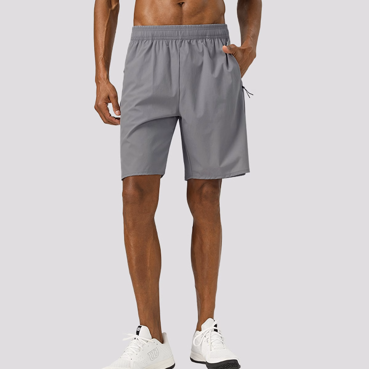 Vente en gros de shorts pour homme à séchage rapide, en nylon et élasthanne, 120 g/m²